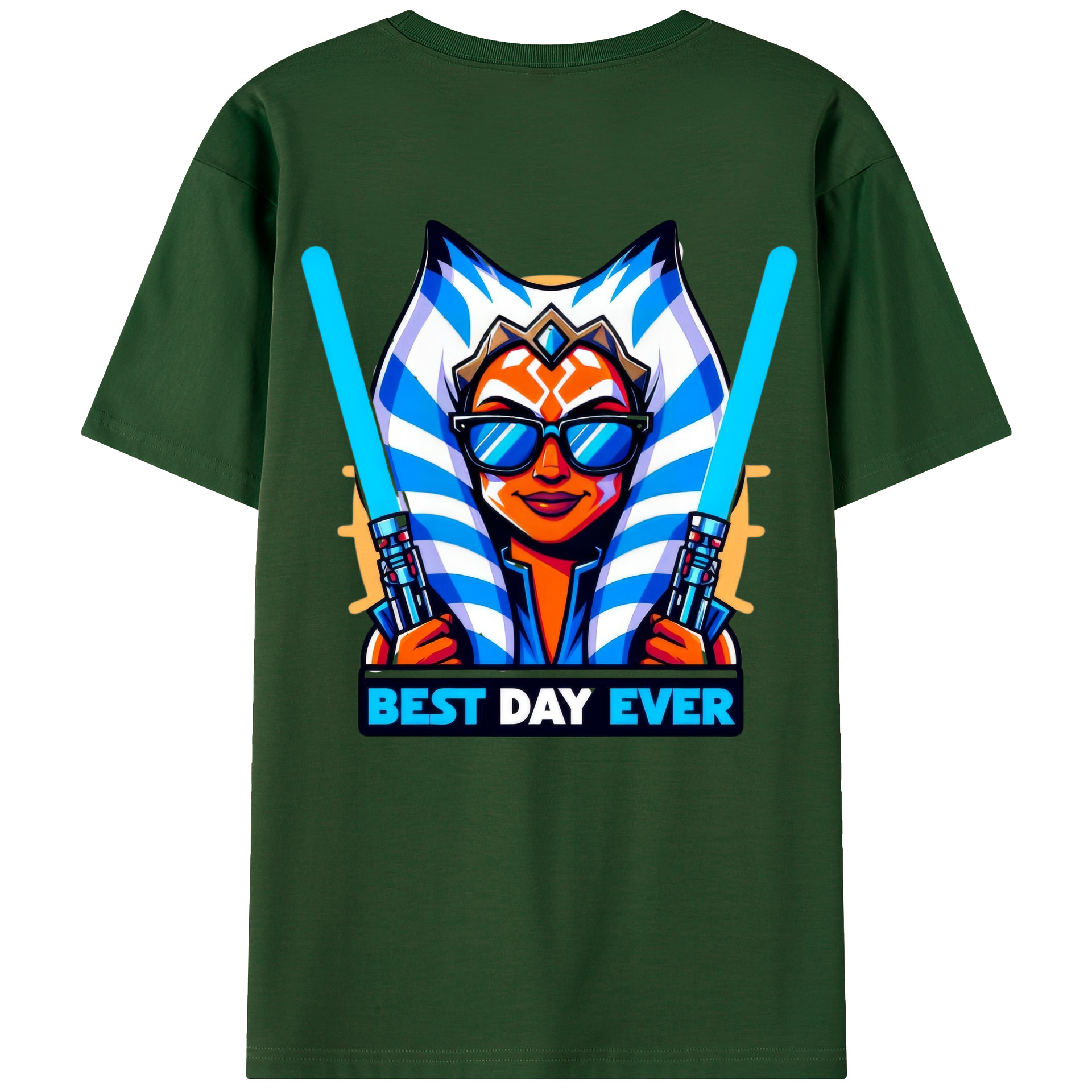 （画像用） スター・ウォーズ Star Wars 綿100％半袖Tシャツ（背面プリント）